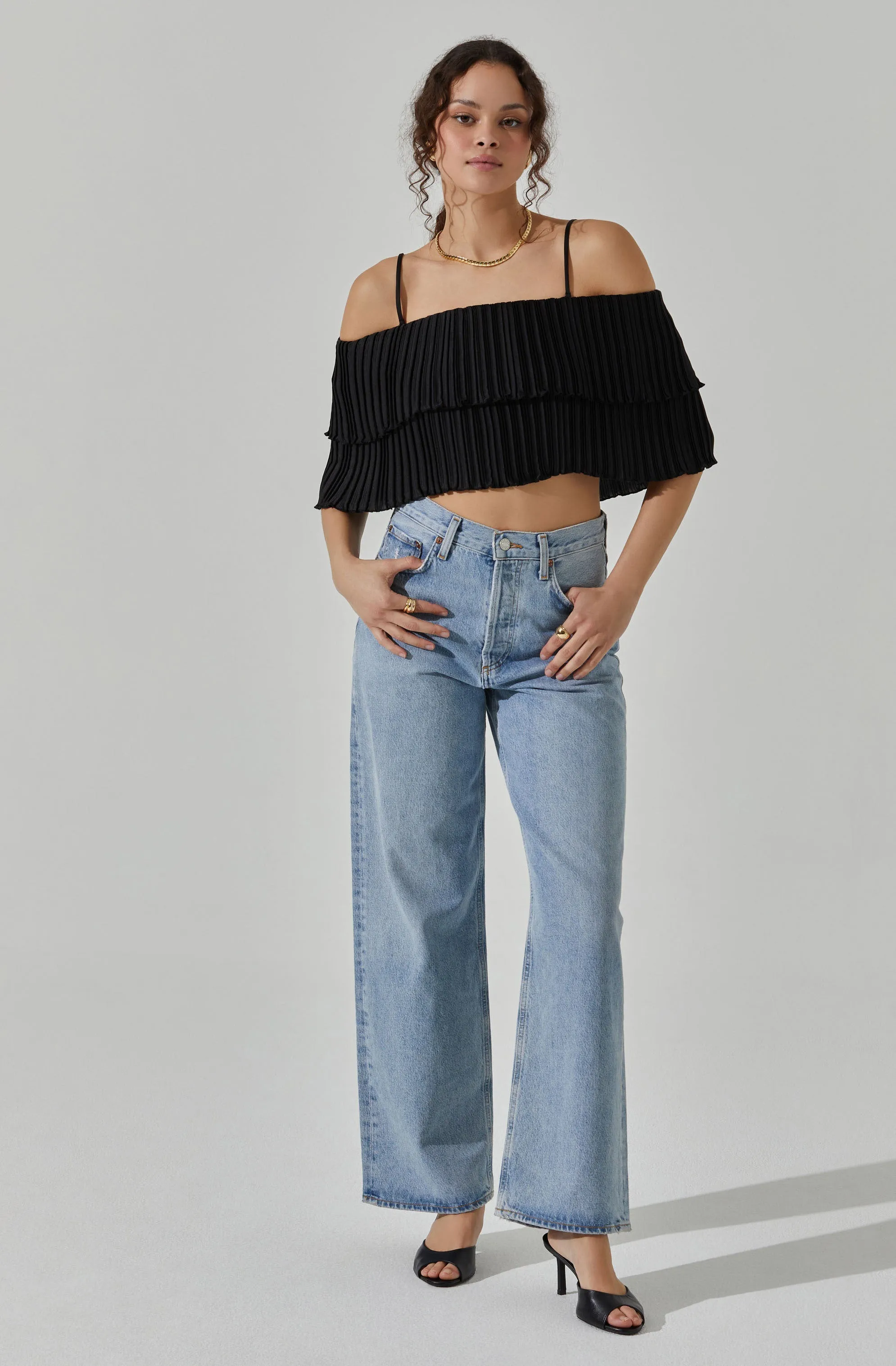 Pleated Tier Top sold by Astr product image thumbnail 4
