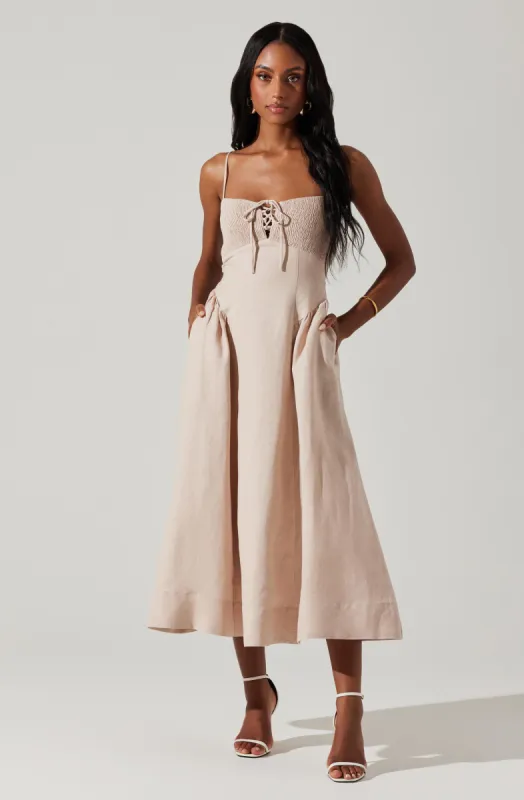Sarai Midi Dress sold by Astr