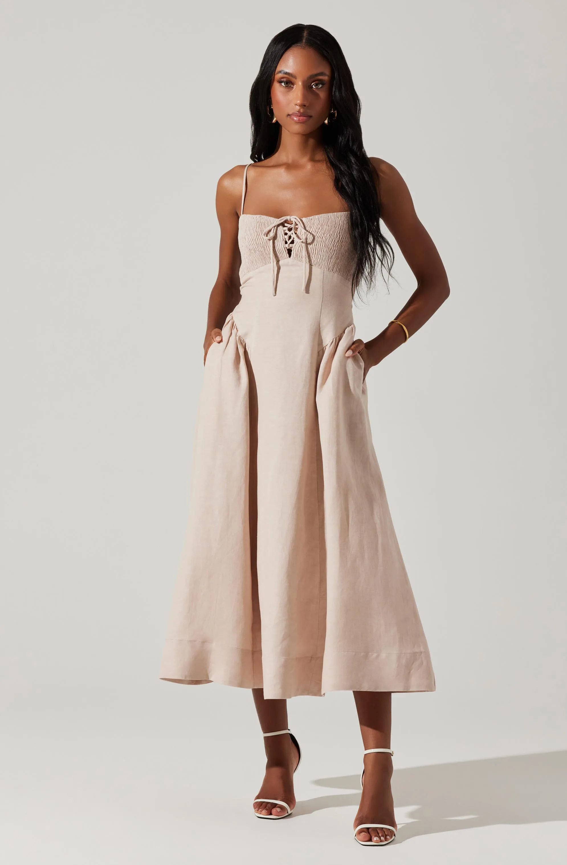 Sarai Midi Dress sold by Astr