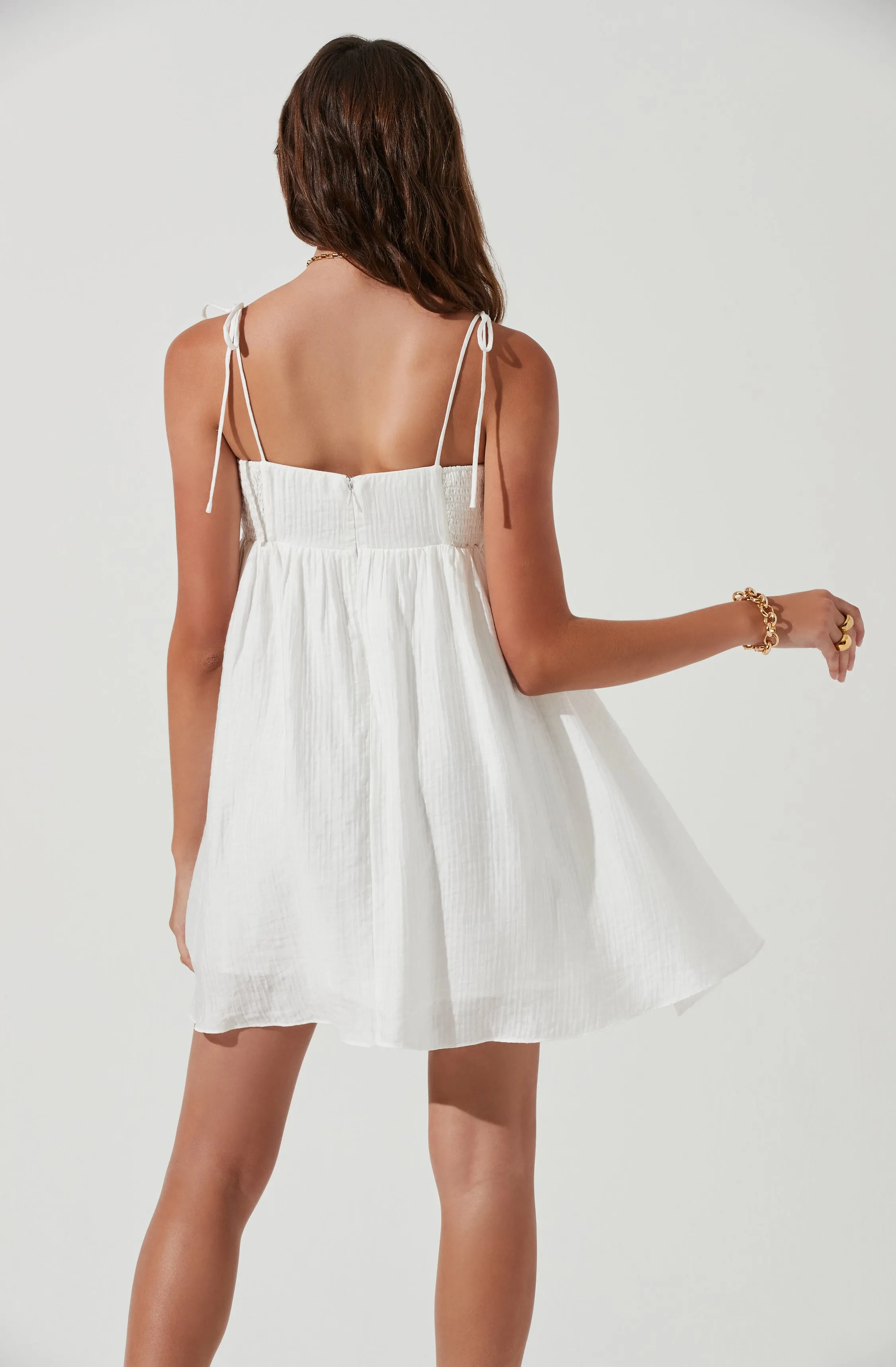 Serenity Square Neck Mini Dress sold by Astr product image thumbnail 5