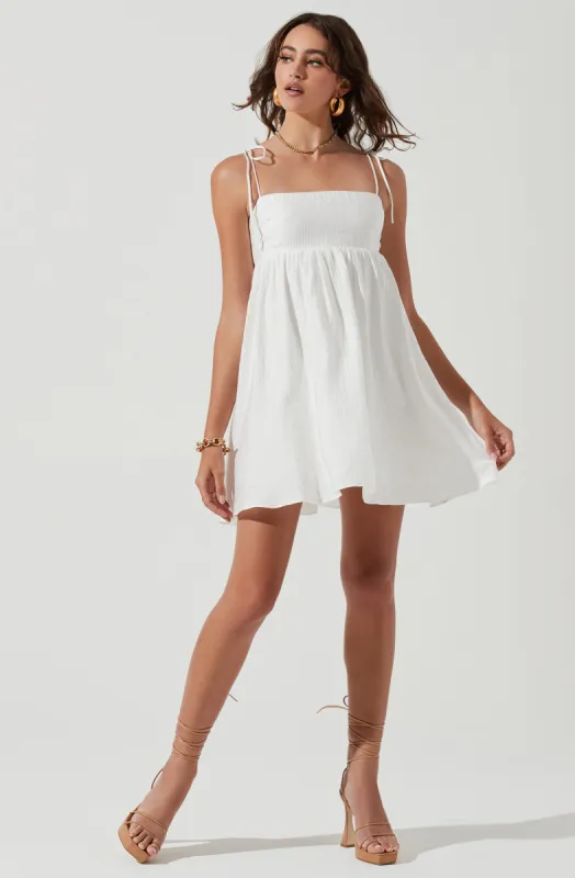 Serenity Square Neck Mini Dress sold by Astr
