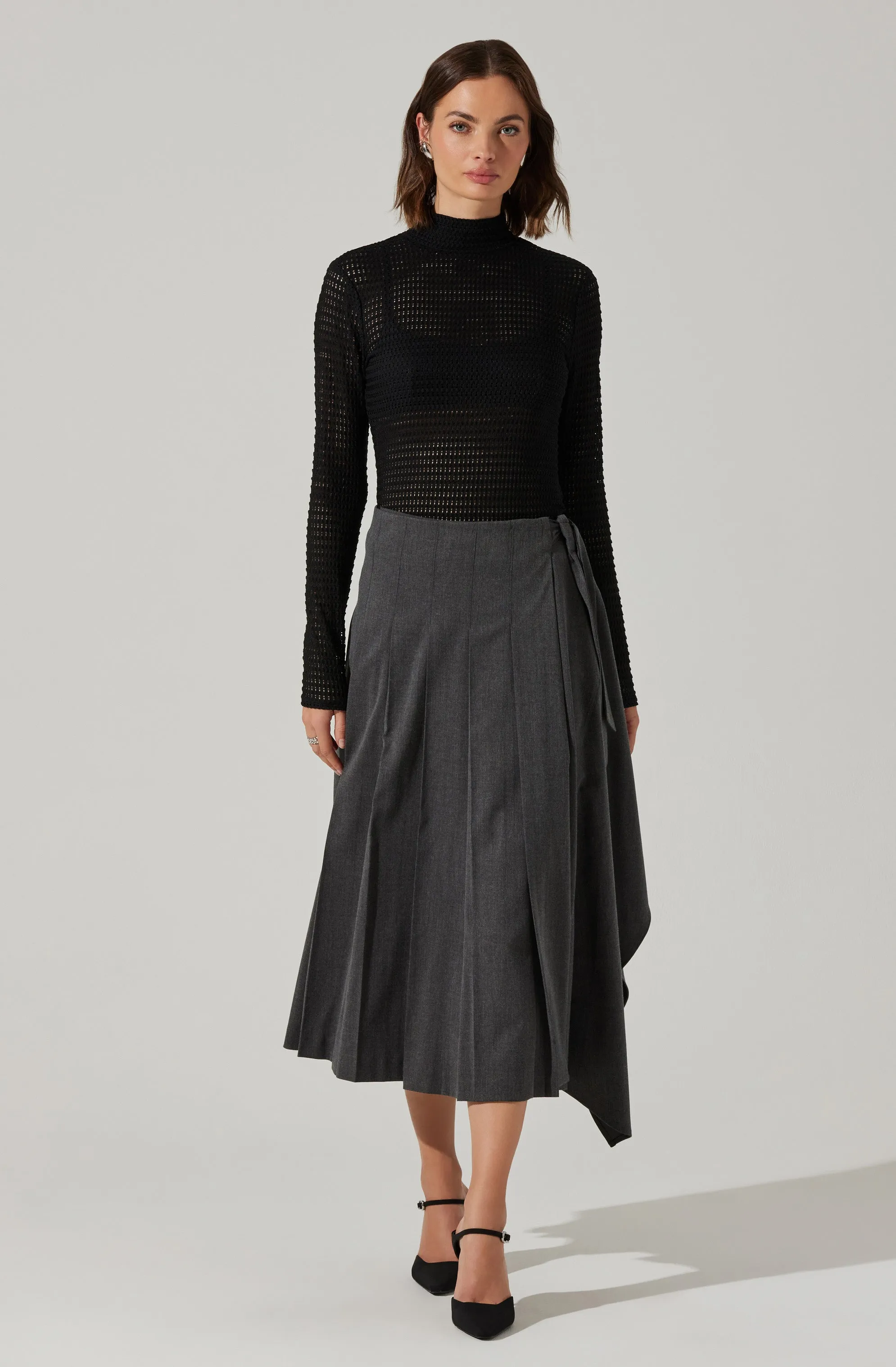 Lida Open Knit Top sold by Astr product image thumbnail 5