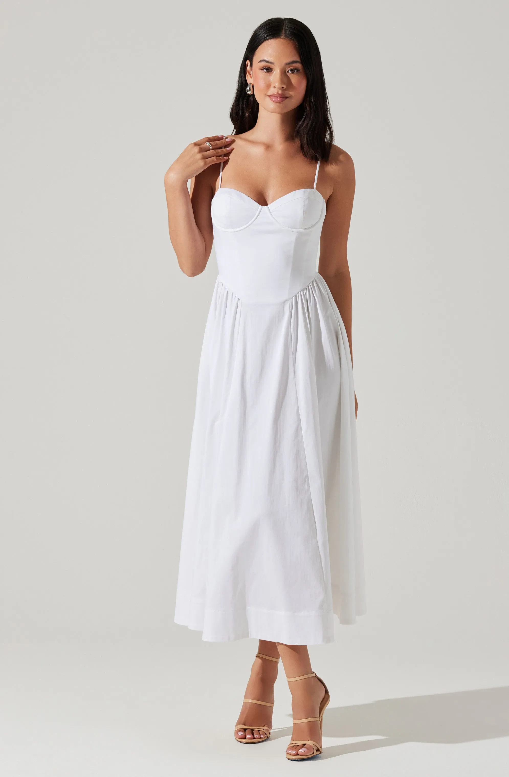 Bellamy Bustier Midi Dress sold by Astr product image thumbnail 3