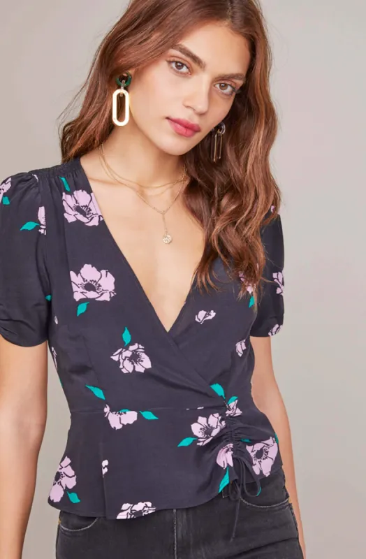 Malia Floral Print Top sold by Astr