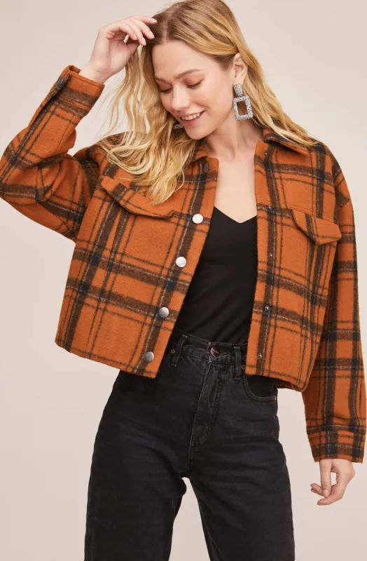 Dakota Plaid Jacket sold by Astr