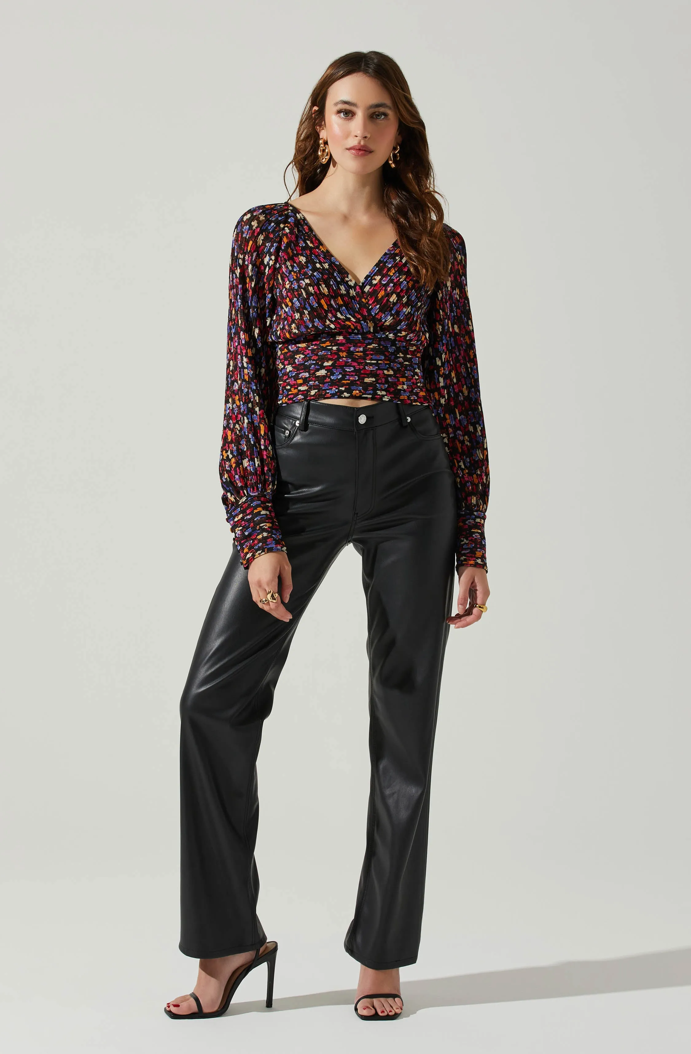 Pernilla Floral Long Sleeve Top sold by Astr product image thumbnail 4