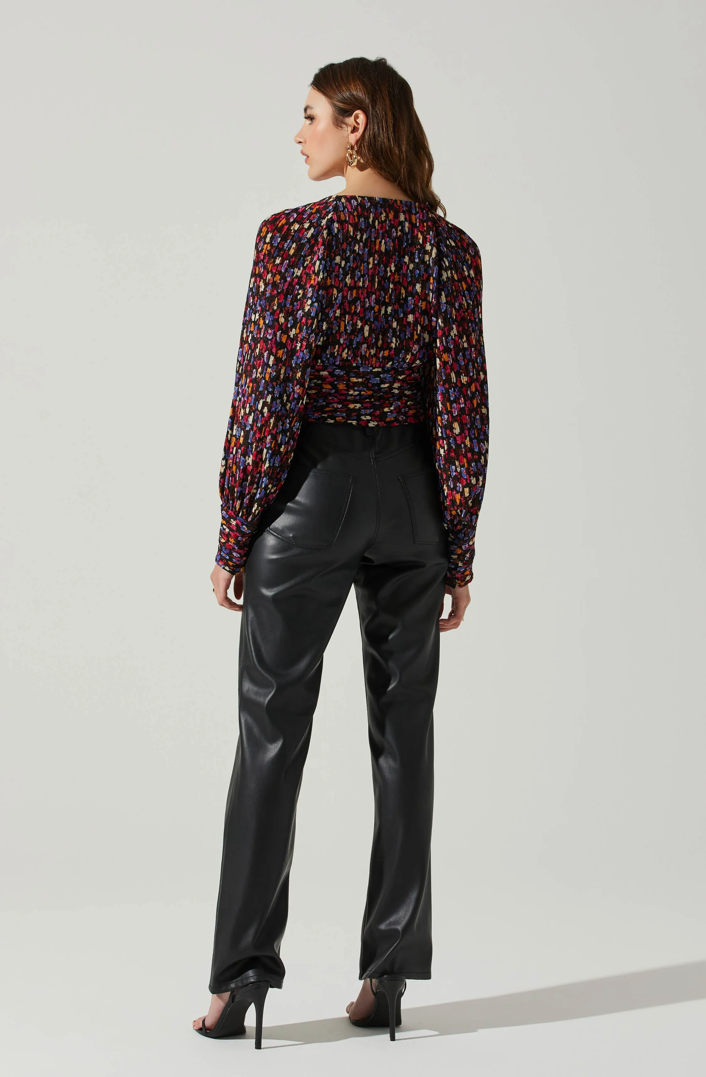 Pernilla Floral Long Sleeve Top sold by Astr product image thumbnail 5