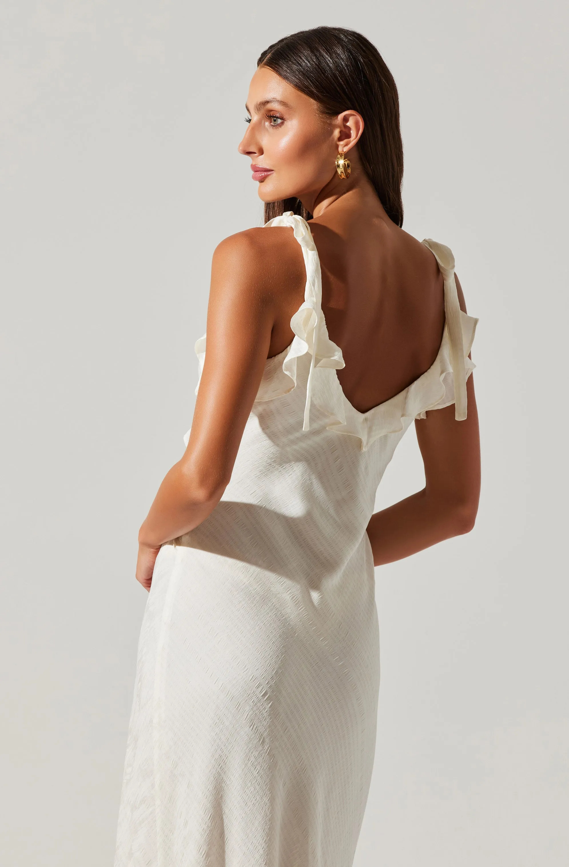 Sorbae Ruffle Maxi Dress sold by Astr product image thumbnail 5