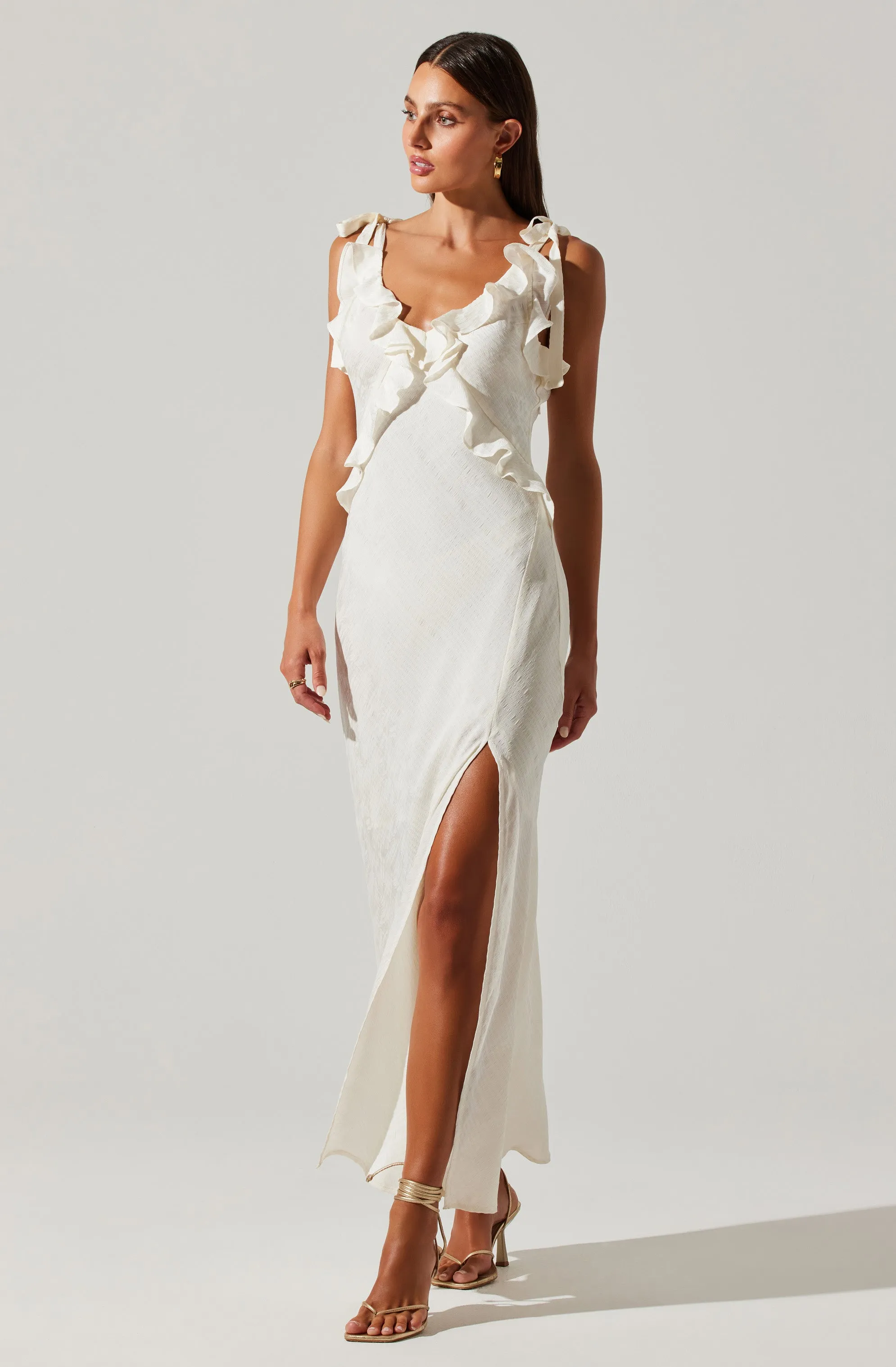 Sorbae Ruffle Maxi Dress sold by Astr product image thumbnail 3