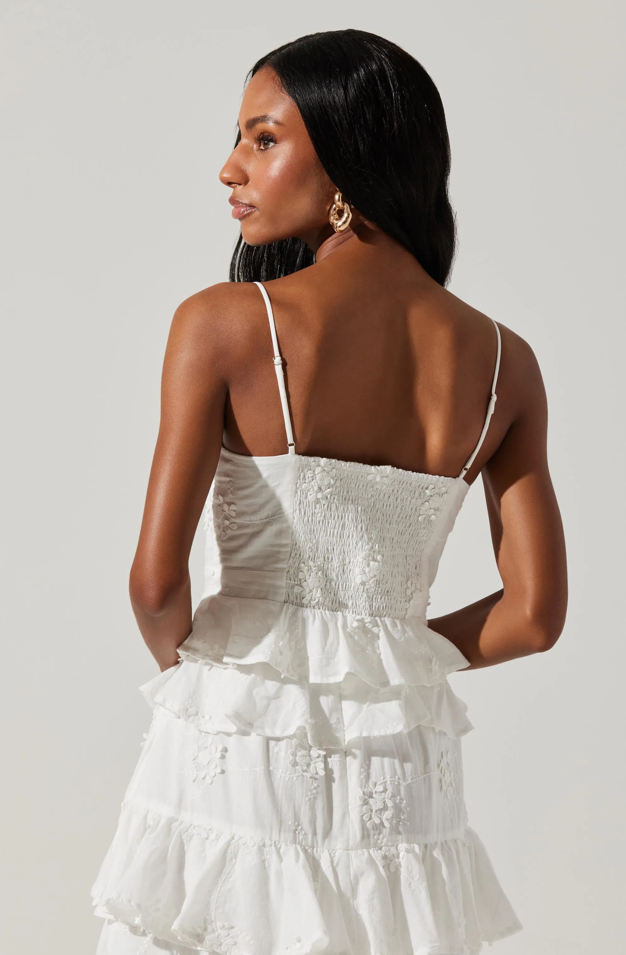 Elfie Eyelet Embroidered Top sold by Astr product image thumbnail 5
