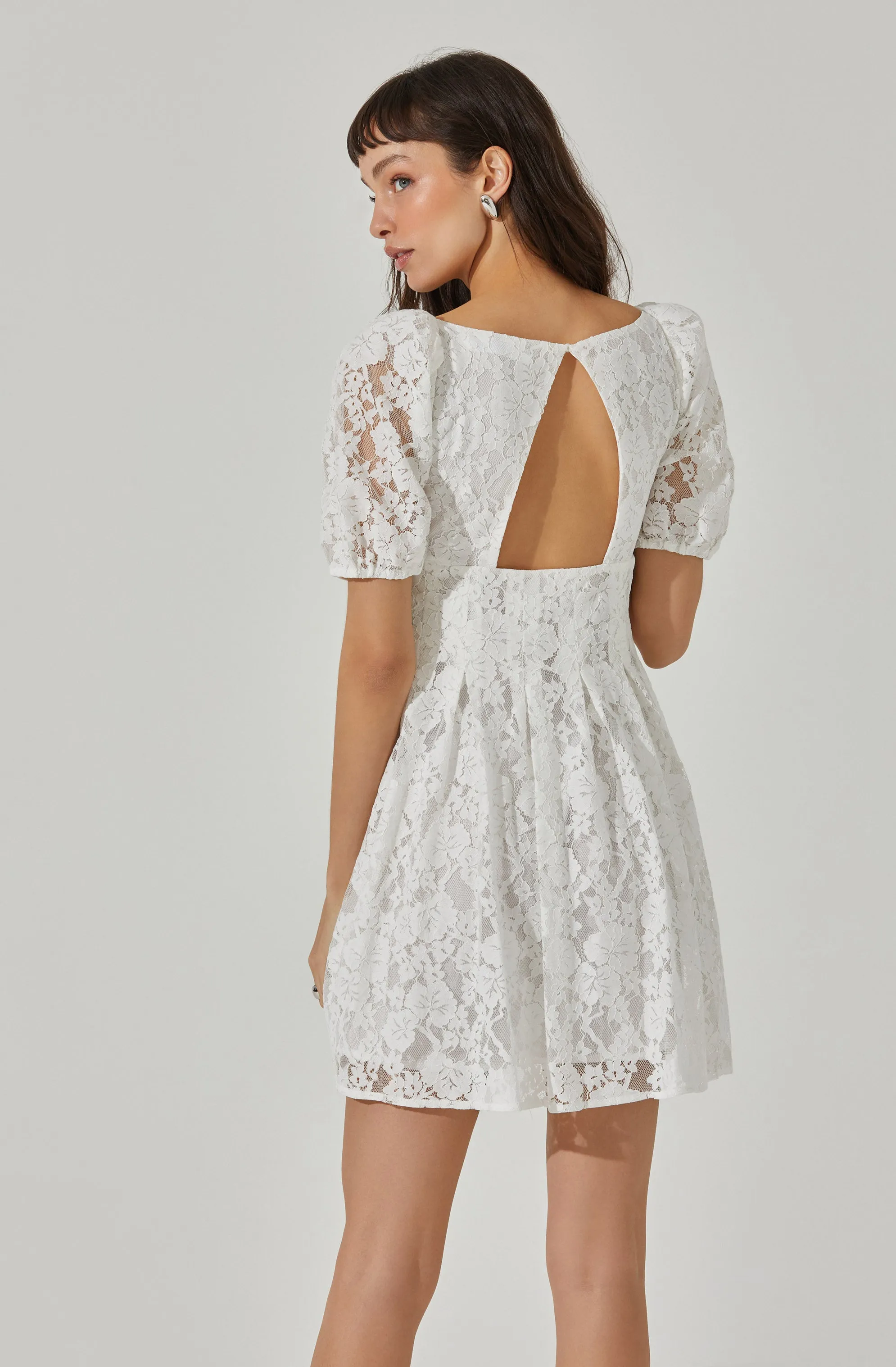 Floral Lace Mini Dress sold by Astr product image thumbnail 5