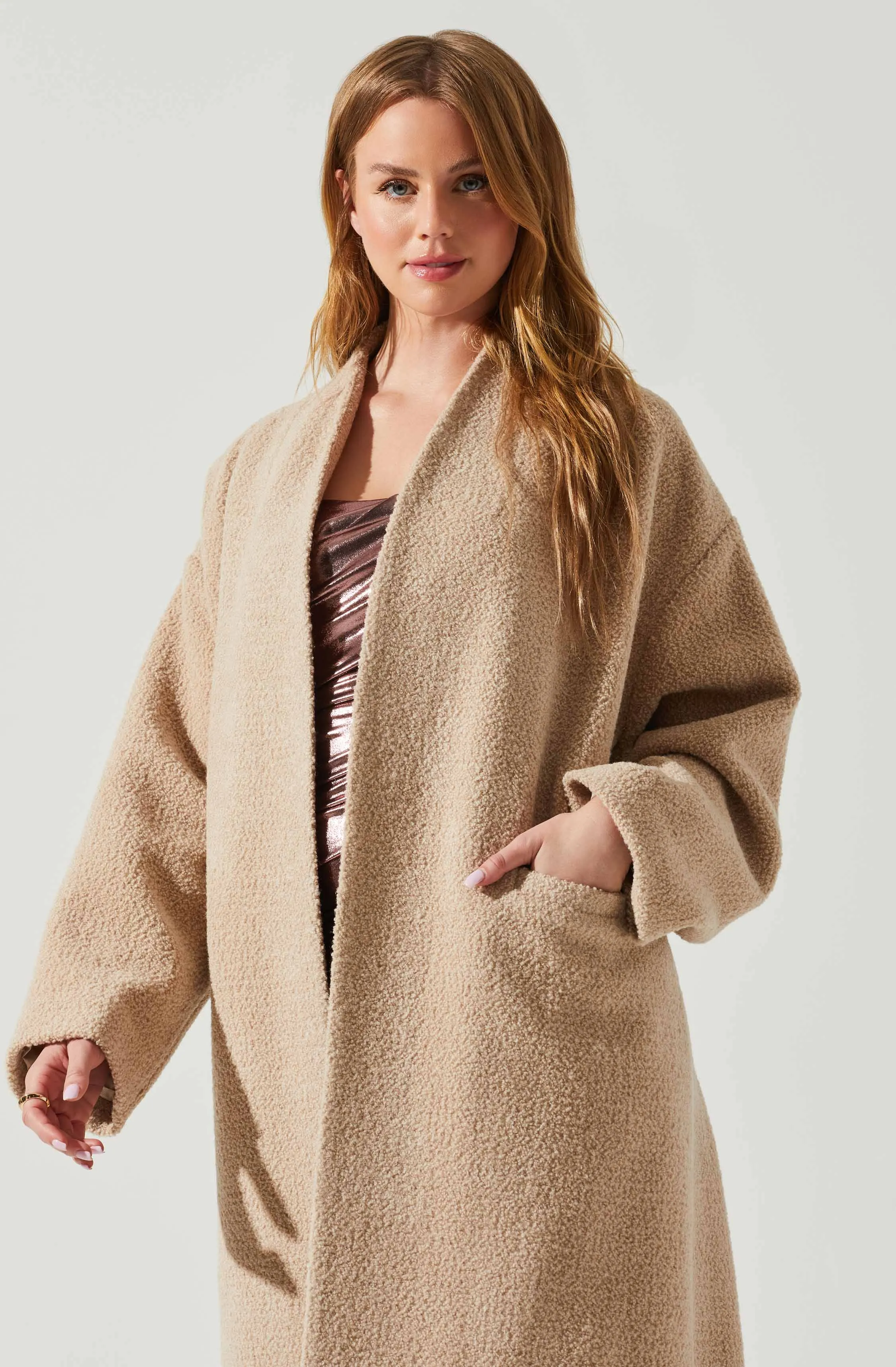 Edna Belted Coat sold by Astr product image thumbnail 4