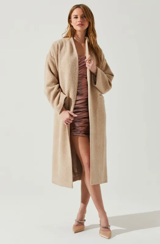 Edna Belted Coat sold by Astr