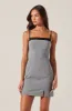 Tailored Lace Trim Mini Dress sold by Astr