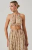 Mid Cutout Sleeveless Maxi Dress sold by Astr
