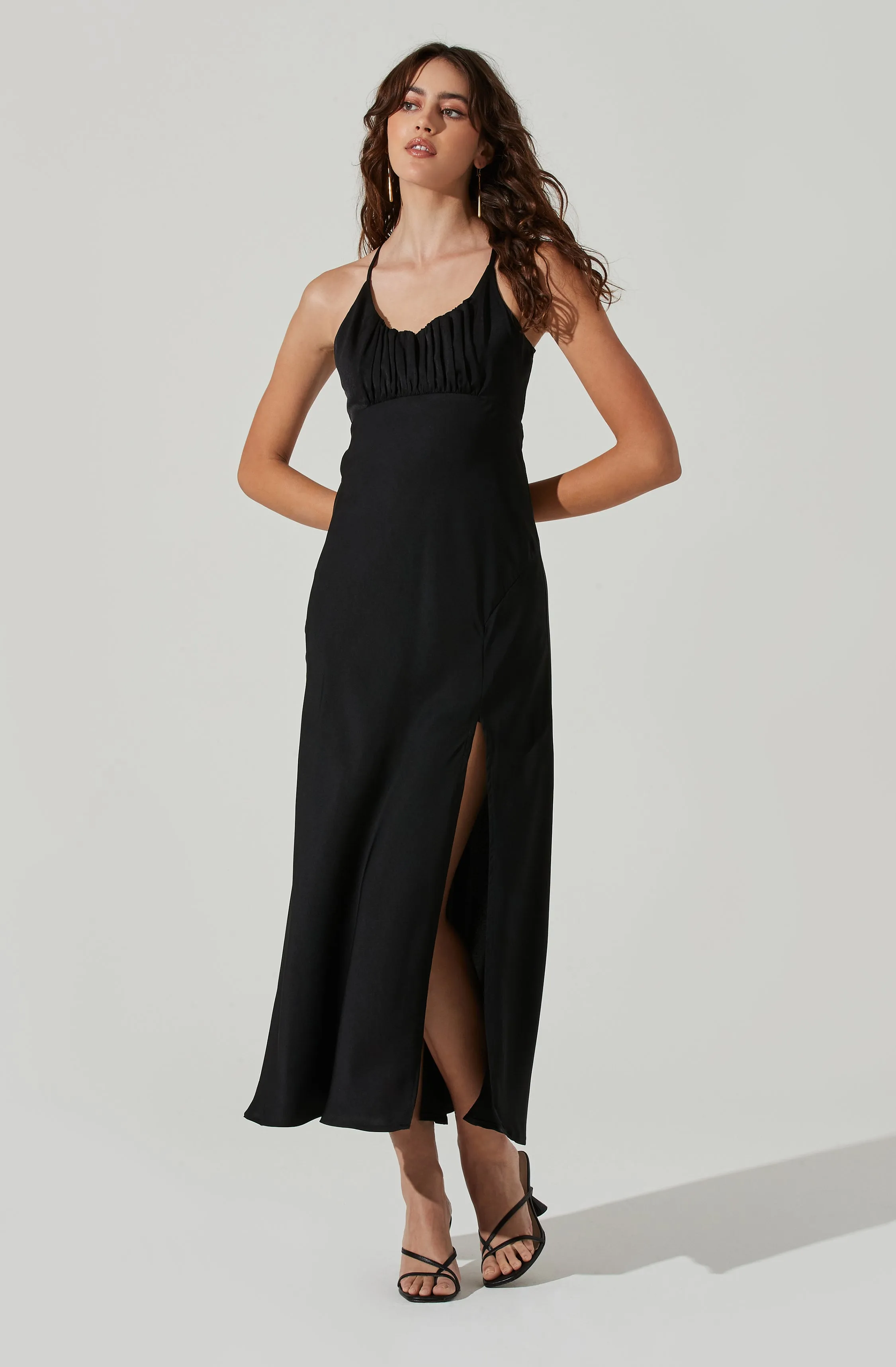 Ruched Bust Maxi Dress sold by Astr product image thumbnail 3