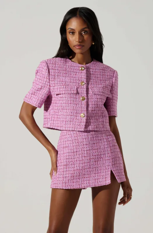 Covina Tweed Jacket sold by Astr