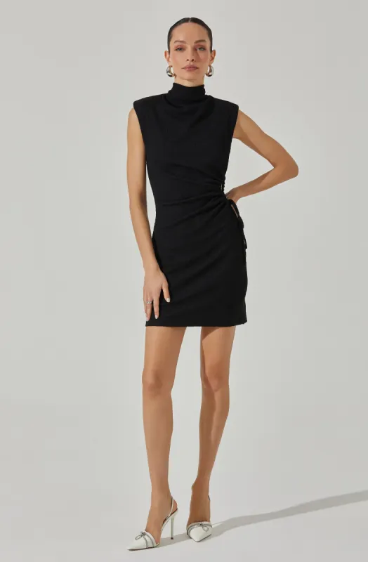 Draped Knit Bodycon Dress made by Astr