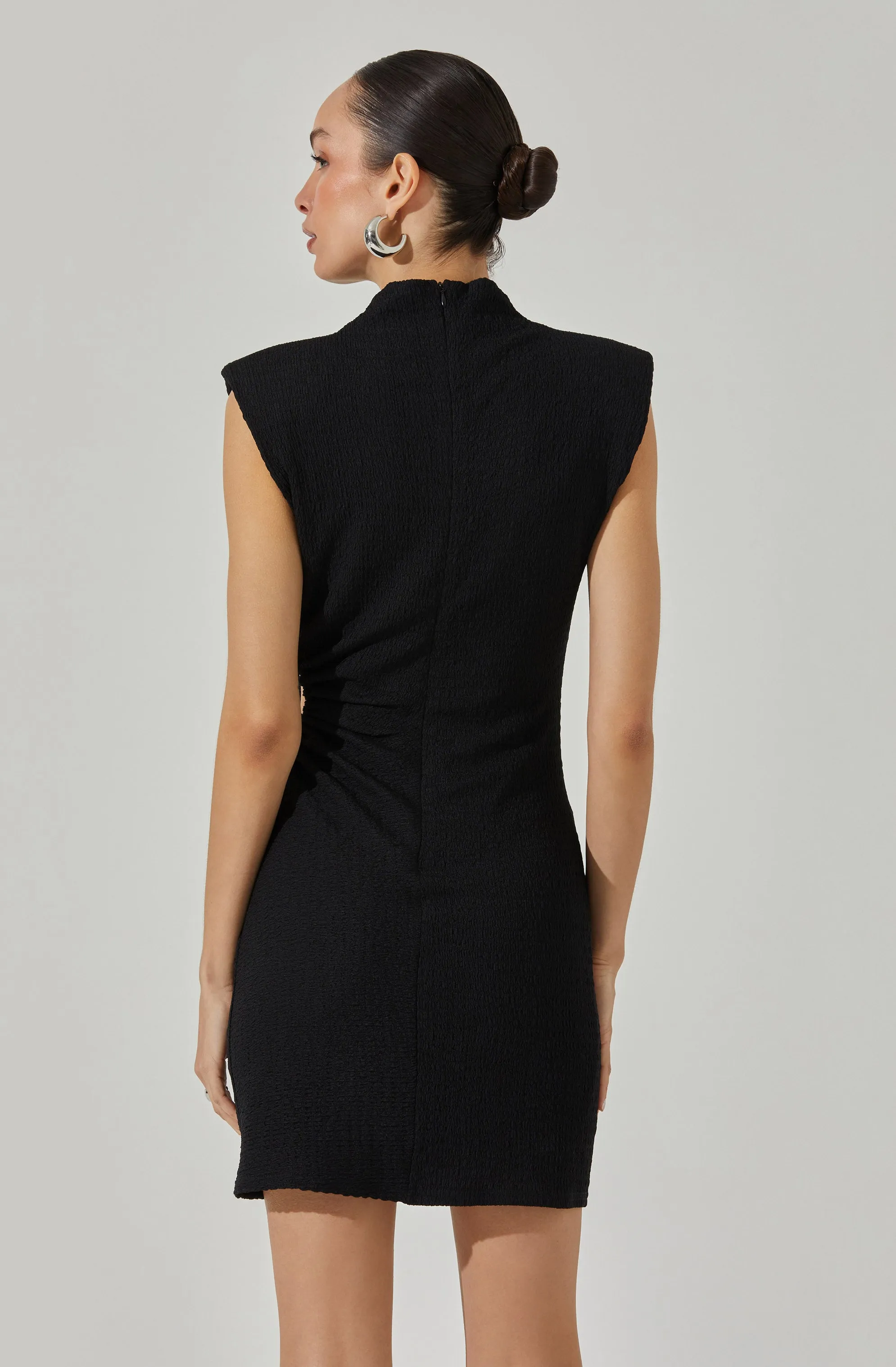 Draped Knit Bodycon Dress sold by Astr product image thumbnail 4