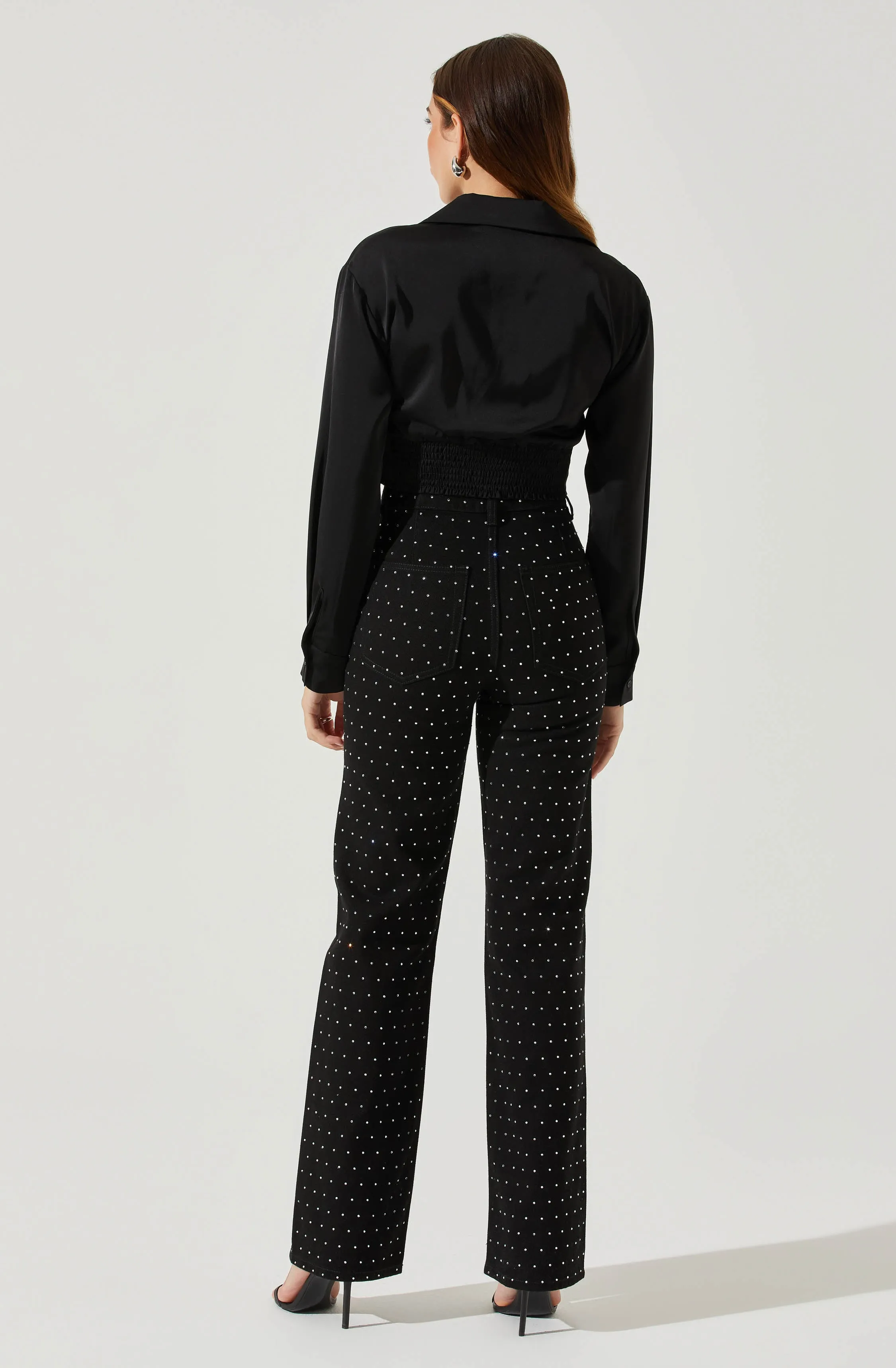 Valerie Long Sleeve Corset Top sold by Astr product image thumbnail 5