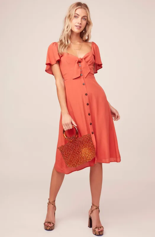 Rachelle Midi Dress sold by Astr