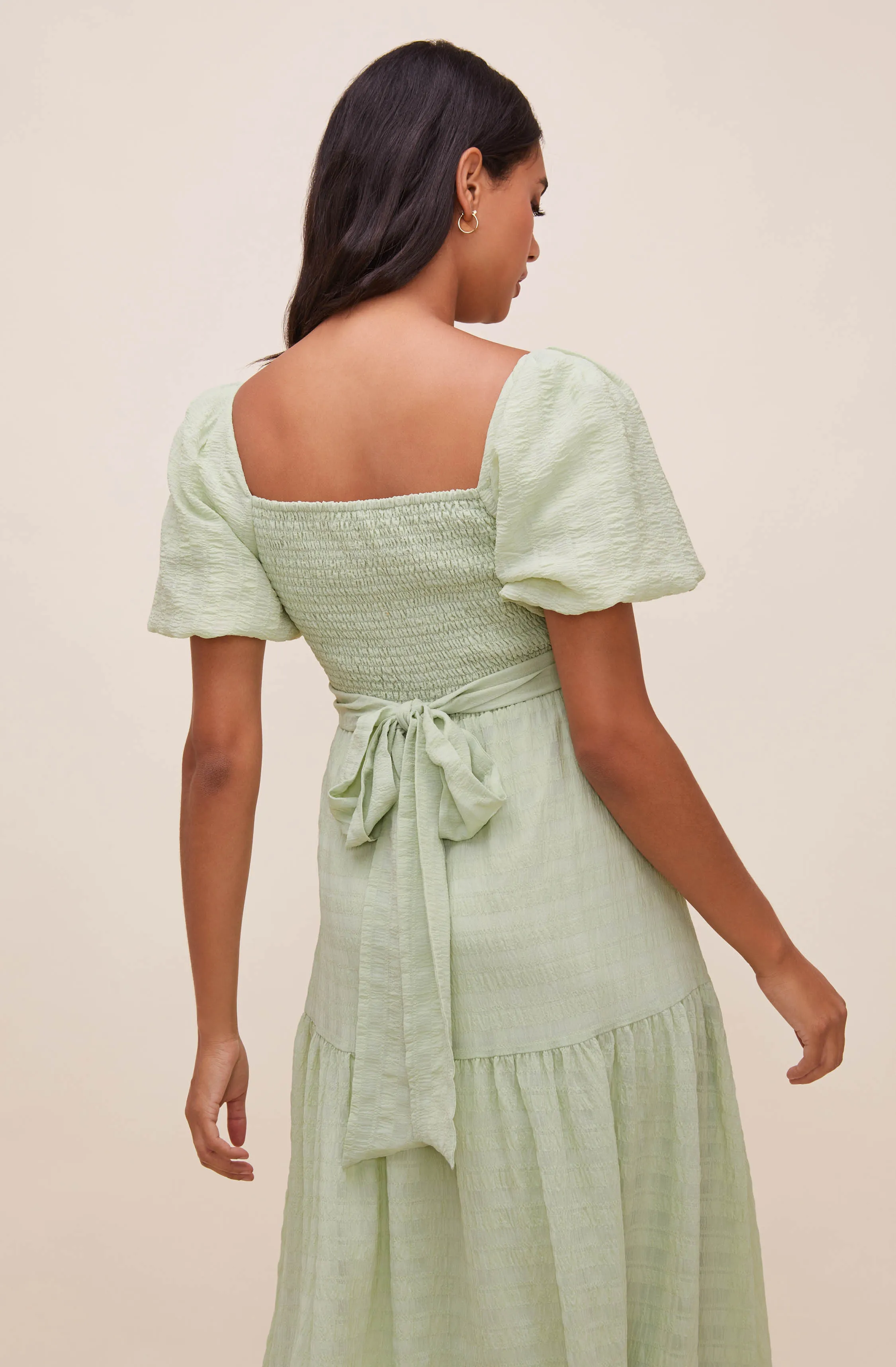 Sonnet Puff Sleeve Midi Dress sold by Astr product image thumbnail 4