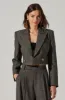Dawson Cropped Blazer sold by Astr