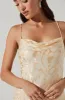 Gaia Burnout Floral Midi Dress sold by Astr