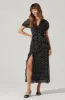 Bennet Polka Dot Midi Dress sold by Astr