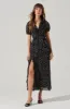 Bennet Polka Dot Midi Dress sold by Astr