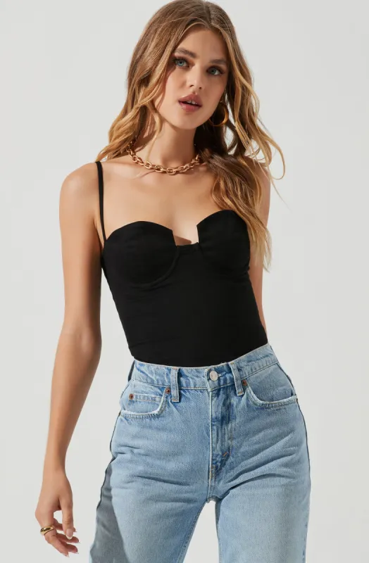 Brixley Underwire Bustier Top sold by Astr