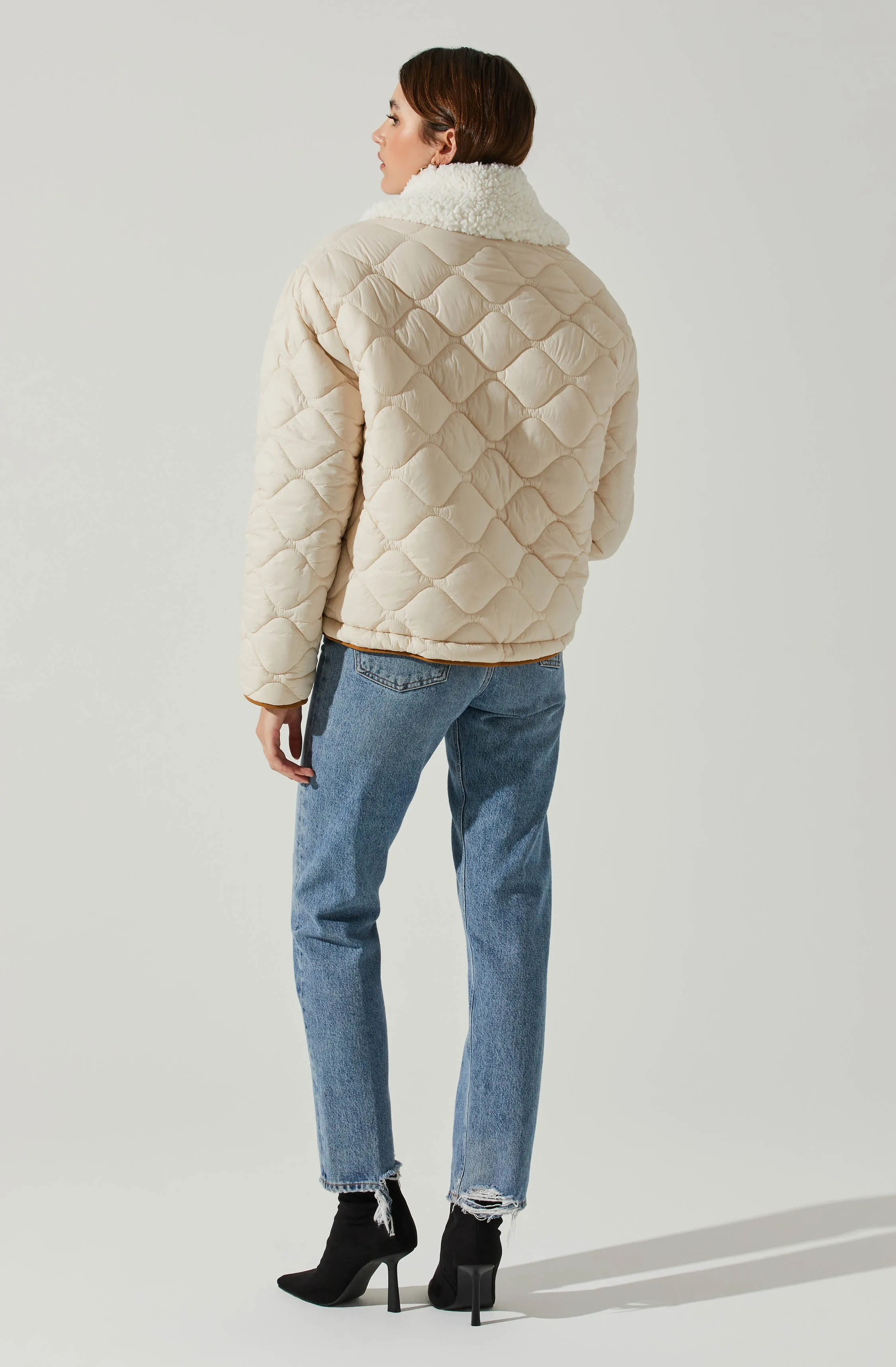 Bellamie Quilted Jacket sold by Astr product image thumbnail 5