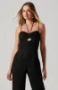 Kamora Front Cutout Jumpsuit sold by Astr