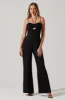 Kamora Front Cutout Jumpsuit sold by Astr