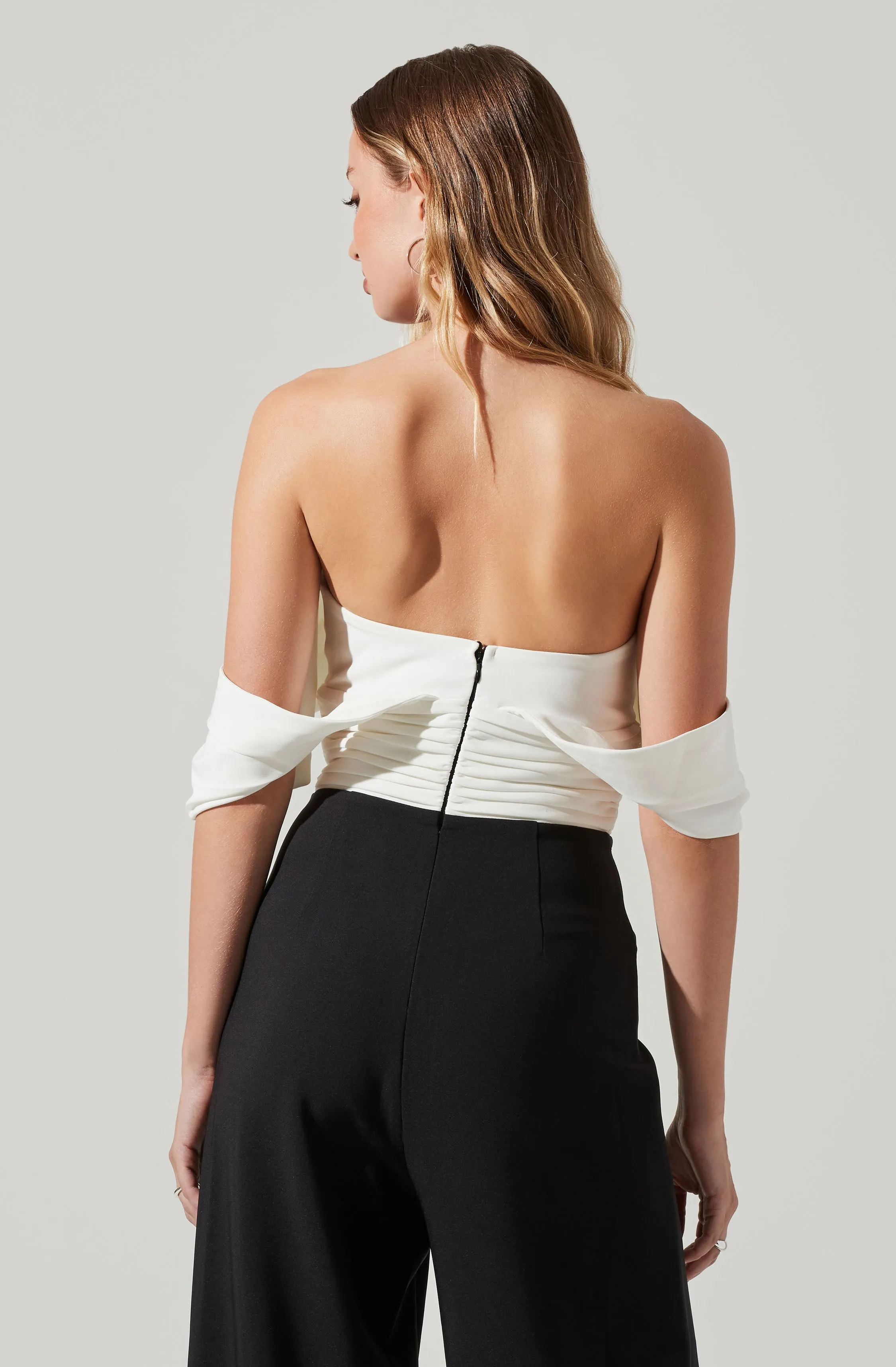 Betania Color Block Wide Leg Jumpsuit sold by Astr product image thumbnail 5