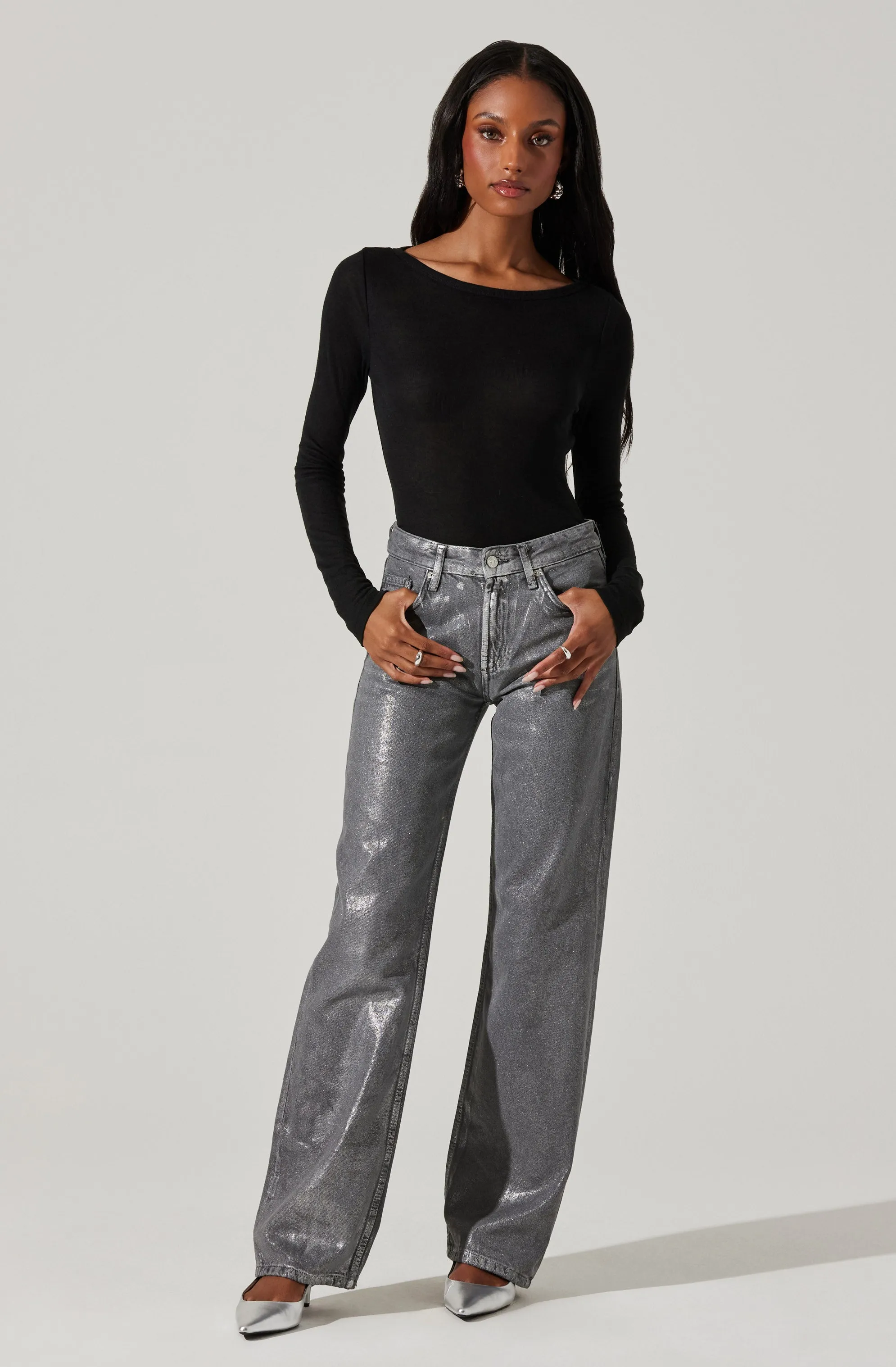 Alyn Long Sleeve Top sold by Astr product image thumbnail 2