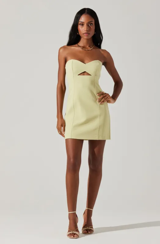 Mekhi Strapless Mini Dress sold by Astr