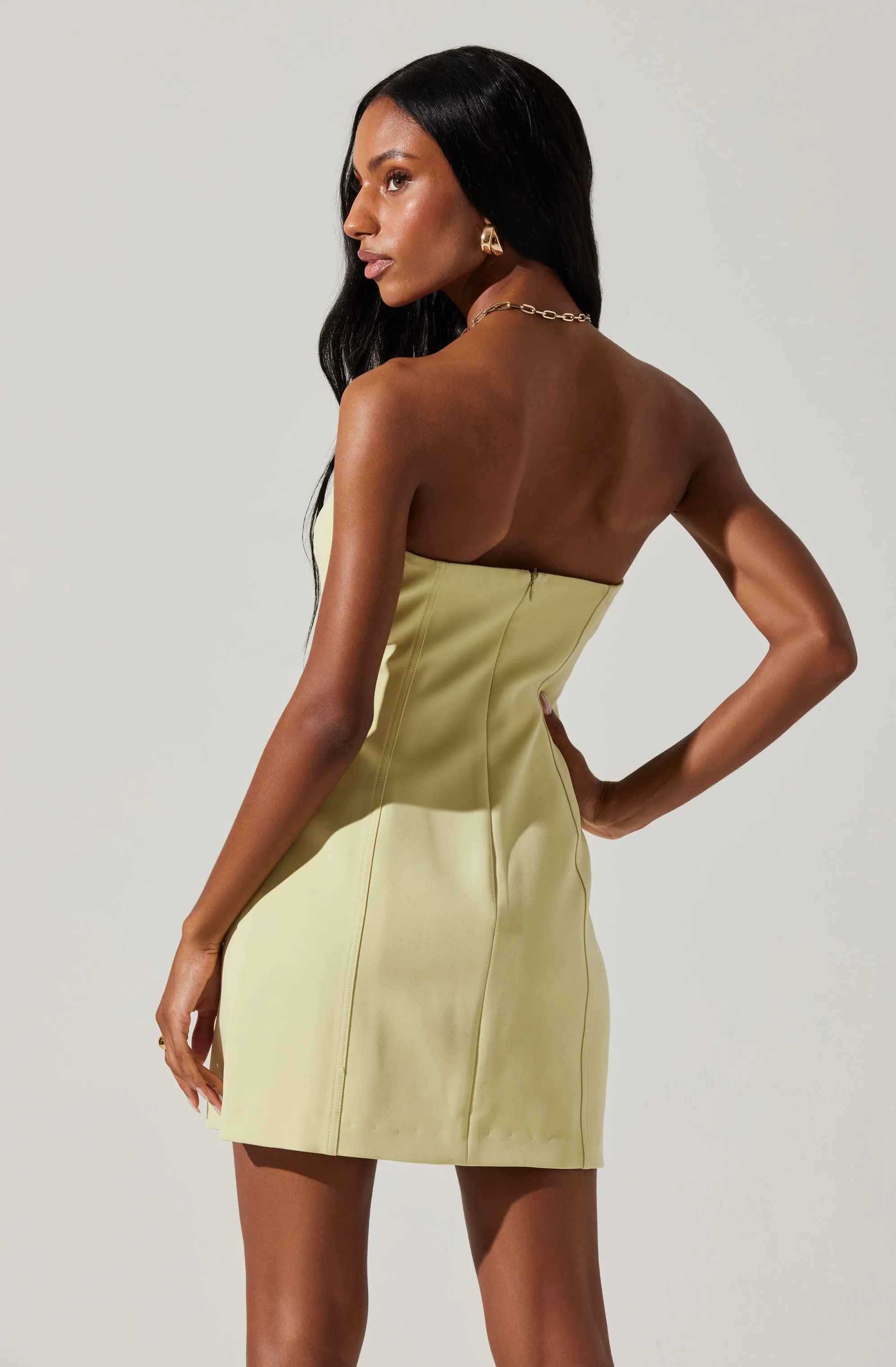 Mekhi Strapless Mini Dress sold by Astr product image thumbnail 5