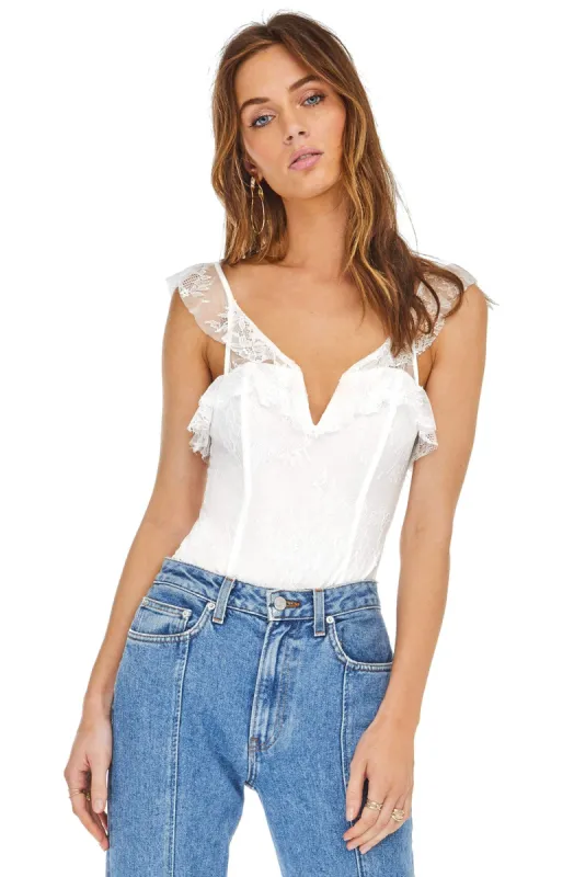 Lily Lace Bodysuit sold by Astr