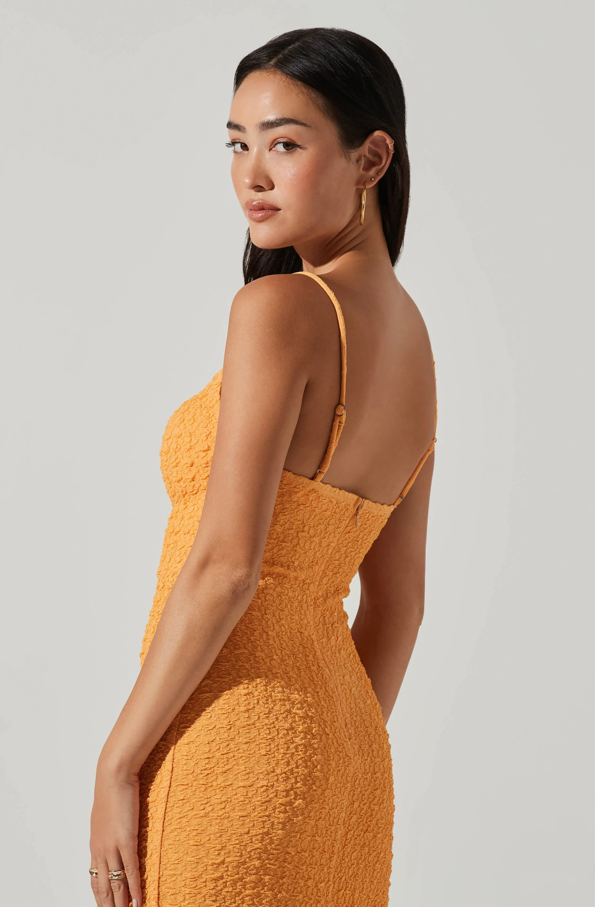 Signy Textured Midi Dress sold by Astr product image thumbnail 3