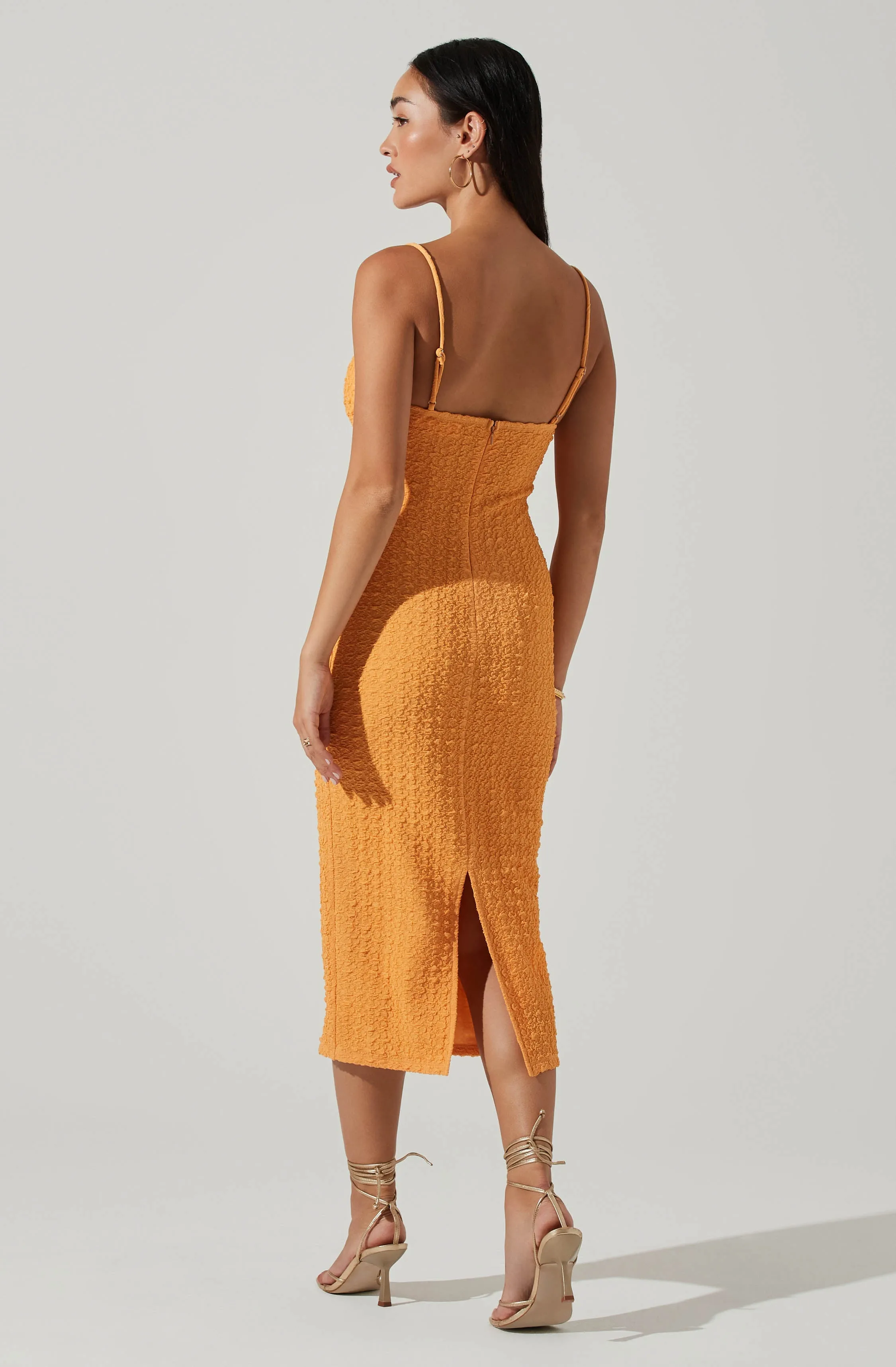 Signy Textured Midi Dress sold by Astr product image thumbnail 4