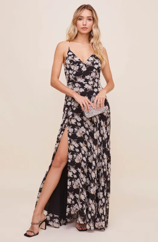 Pandora Floral Maxi Dress sold by Astr