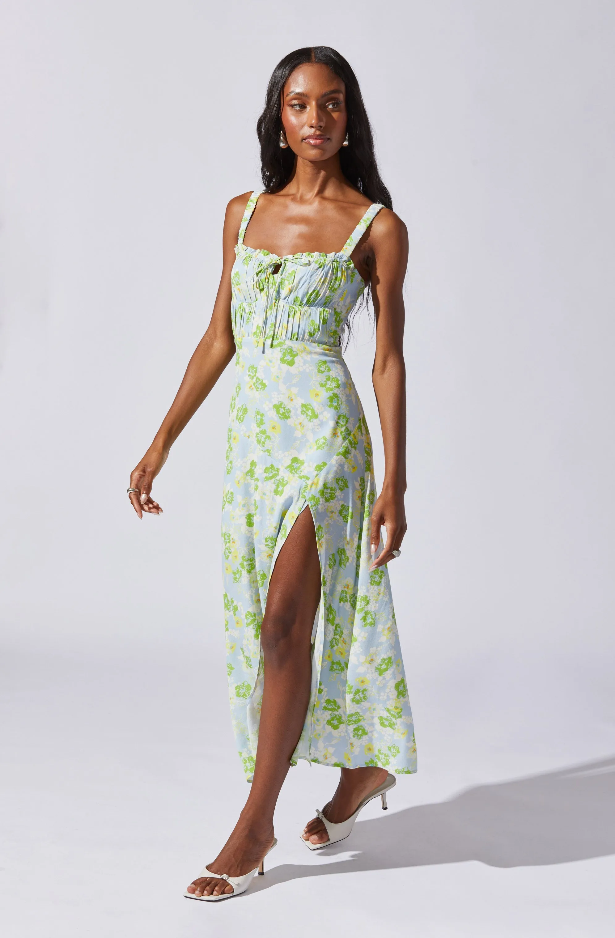 Elsie Floral Midi Dress sold by Astr product image thumbnail 3