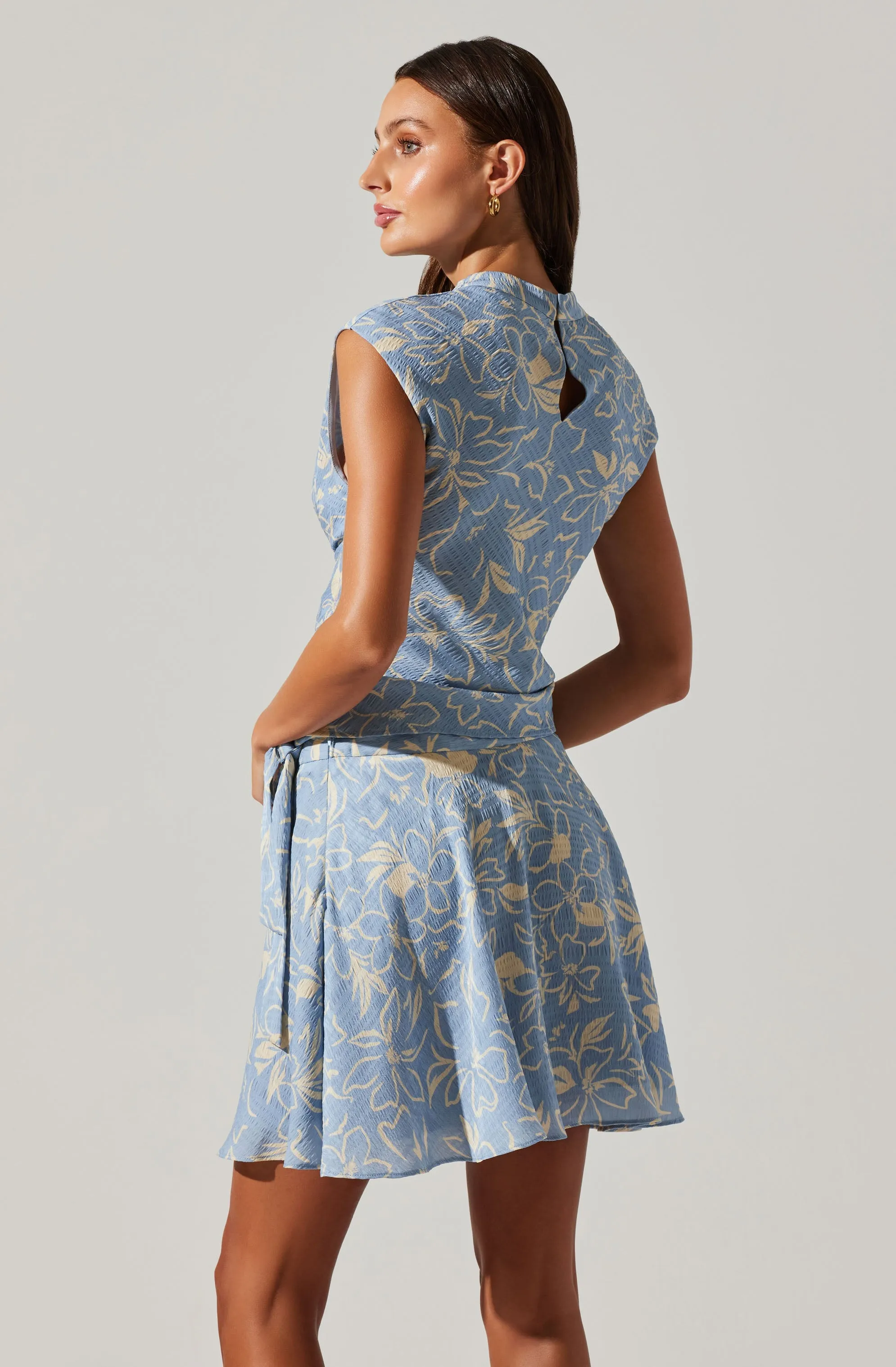 Tazia Draped Top sold by Astr product image thumbnail 4