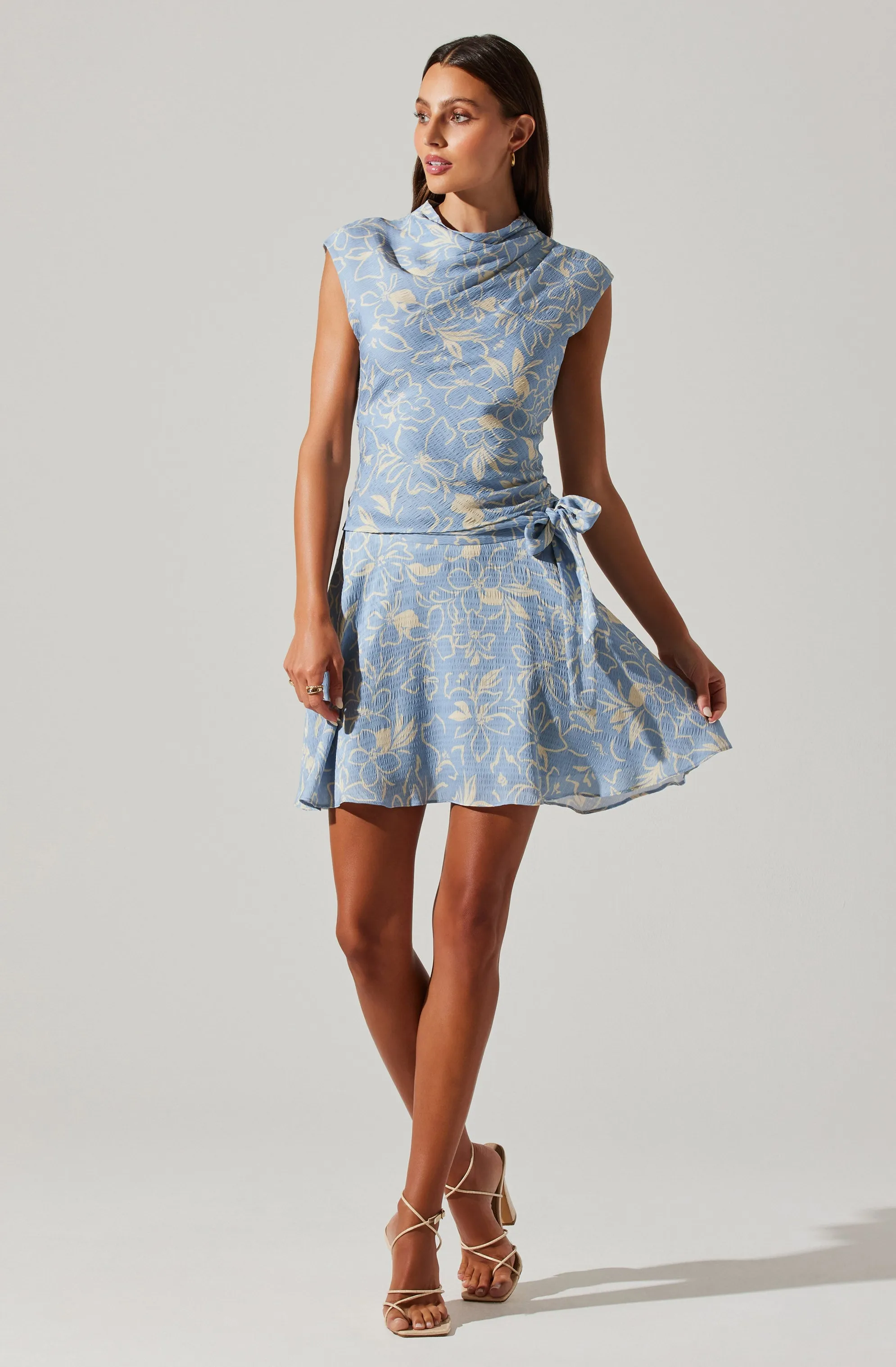 Tazia Draped Top sold by Astr product image thumbnail 3