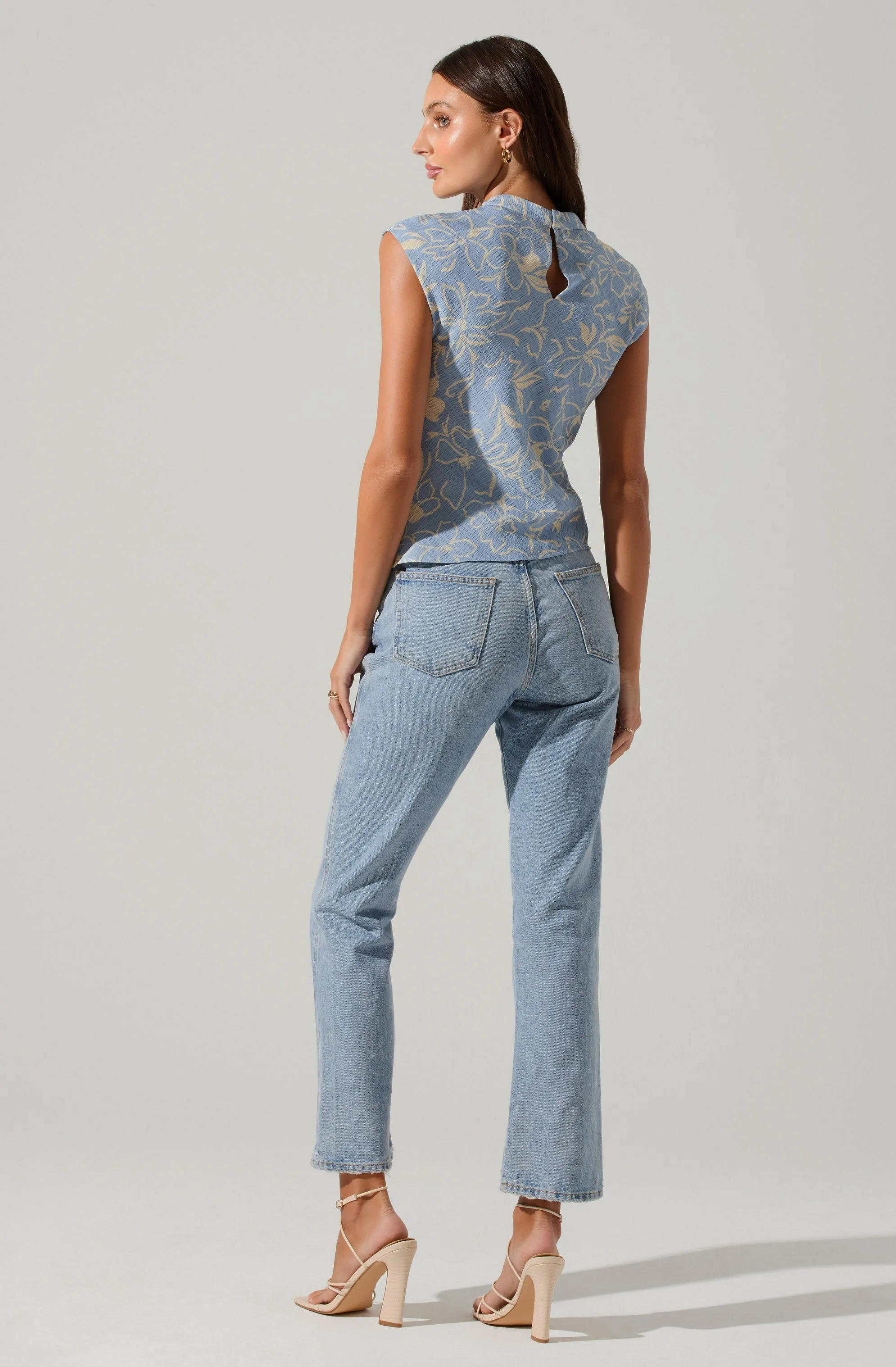 Tazia Draped Top sold by Astr product image thumbnail 5