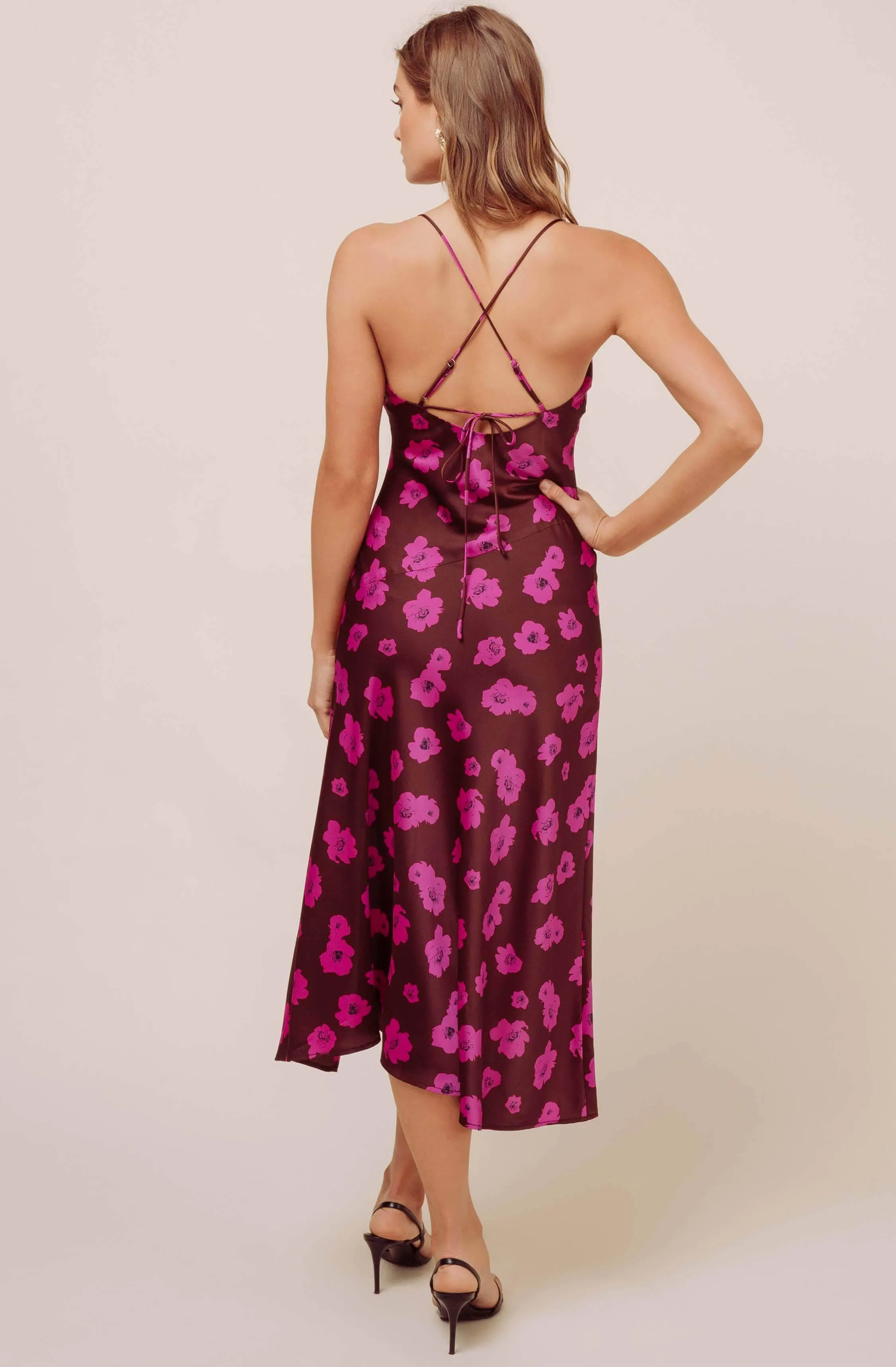 Gaia Floral Midi Dress sold by Astr product image thumbnail 2