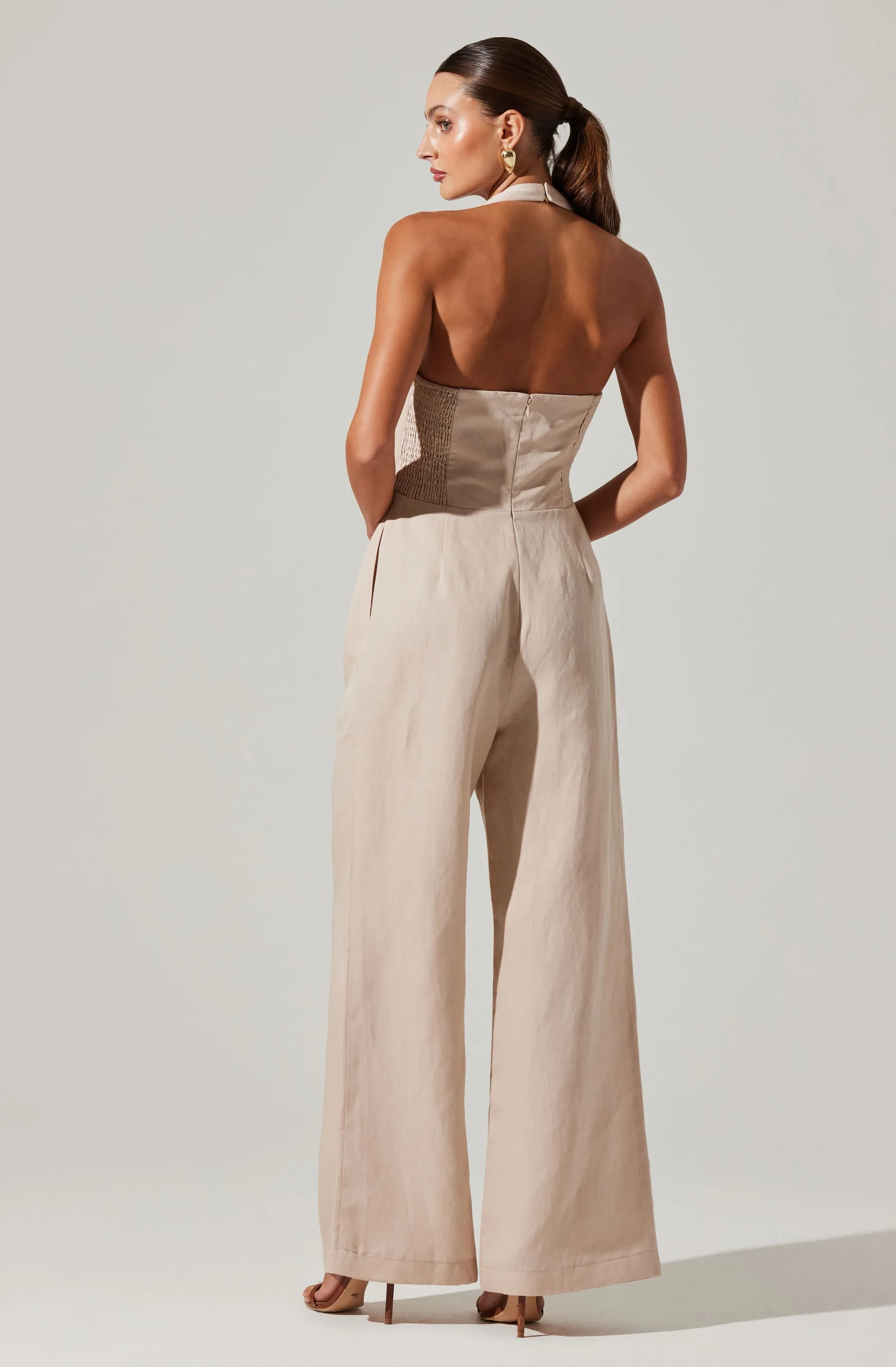 Tatum Halter Neck Jumpsuit sold by Astr product image thumbnail 5