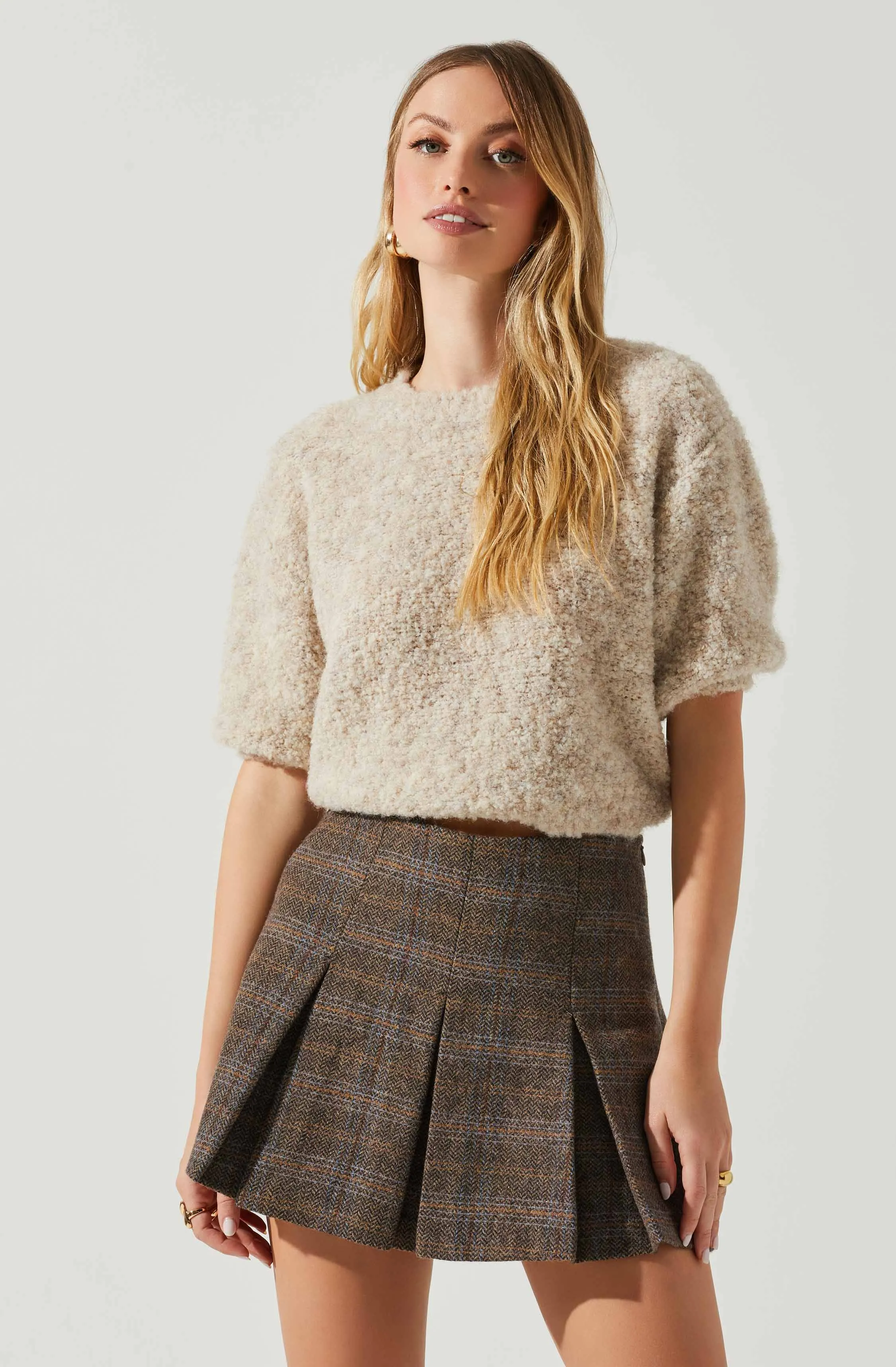 Colette Short Sleeve Sweater sold by Astr product image thumbnail 3