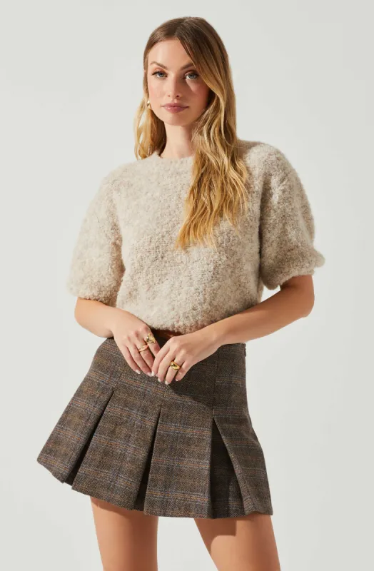 Colette Short Sleeve Sweater sold by Astr
